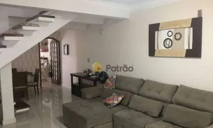 Casa com 3 quartos à venda na Rua Júlio Dantas, 148, Jardim Pilar, Santo André