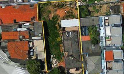 Terreno à venda na Rua Araci, Vila Curuçá, Santo André