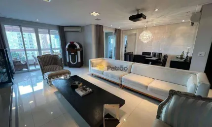 Apartamento com 4 dormitórios à venda, 255 m² por r$ 3.300.000,00 - centro - são bernardo do campo/sp