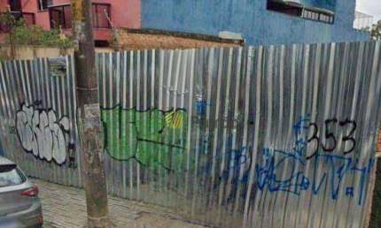 Terreno à venda na Rua Onze de Junho, Casa Branca, Santo André