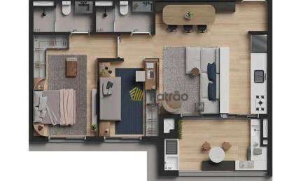 Apartamento com 2 quartos à venda na Rua Engenheiro José Sá Rocha, Vila Clementino, São Paulo