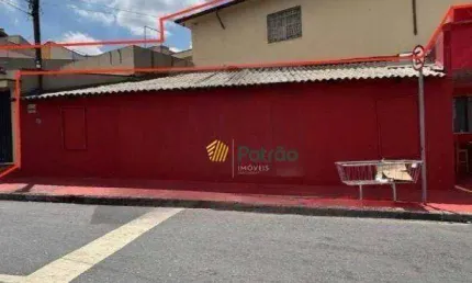 Terreno comercial para alugar na Avenida Atlântica, Vila Valparaíso, Santo André