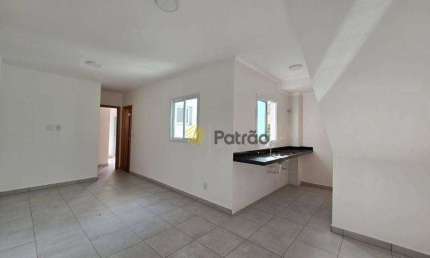Cobertura com 2 quartos para alugar na Rua Antônio Cubas, Vila Guiomar, Santo André