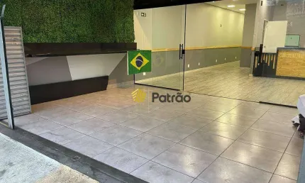 Salão para alugar, 100 m² por r$ 5.100,00/mês - vila assis brasil - mauá/sp