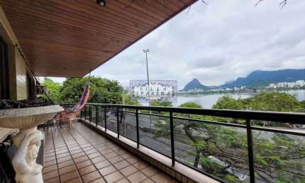 Apartamento com 4 quartos à venda na Avenida Epitácio Pessoa, Lagoa, Rio de Janeiro, 170 m2 por R$ 2.799.000