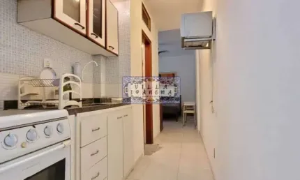 Apartamento com 1 quarto à venda na Rua Santa Clara, Copacabana, Rio de Janeiro, 20 m2 por R$ 450.000