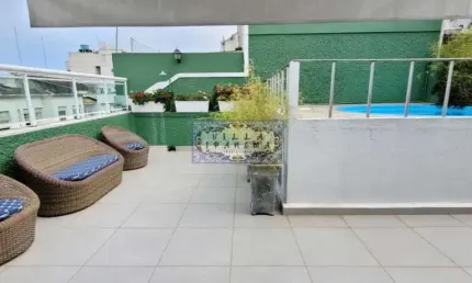 Cobertura com 5 quartos à venda na rua sá ferreira, copacabana, rio de janeiro, 450 m2 por r$ 1.890.000