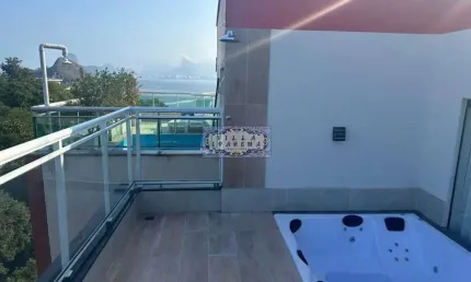 Cobertura com 3 quartos à venda na Rua Joaquim Távora, Icaraí, Niterói, 180 m2 por R$ 1.350.000