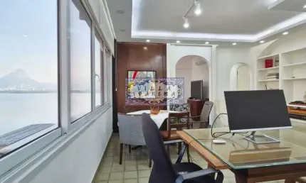Apartamento com 3 quartos à venda na avenida epitácio pessoa, lagoa, rio de janeiro, 90 m2 por r$ 1.800.000