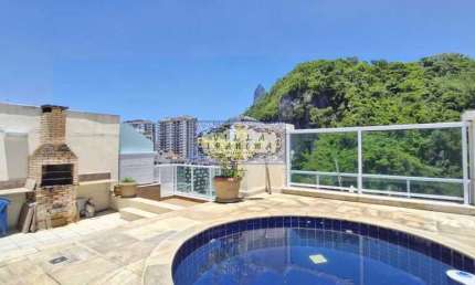 Cobertura com 3 quartos à venda na Rua Assunção, Botafogo, Rio de Janeiro, 320 m2 por R$ 3.890.000