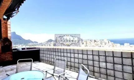Cobertura com 3 quartos à venda na Rua Timóteo da Costa, Leblon, Rio de Janeiro, 179 m2 por R$ 3.300.000