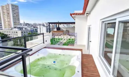 Cobertura com 3 quartos à venda na rua são salvador, flamengo, rio de janeiro, 182 m2 por r$ 1.990.000