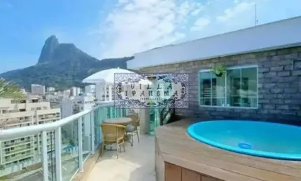 Cobertura com 3 quartos à venda na Rua Sorocaba, Botafogo, Rio de Janeiro, 138 m2 por R$ 1.930.000