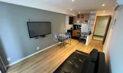 Flat com 1 quarto à venda na Rua Almirante Saddock de Sá, Ipanema, Rio de Janeiro, 45 m2 por R$ 980.000