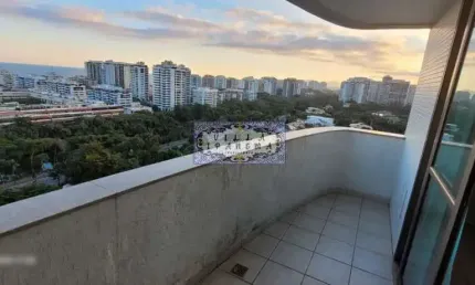 Flat com 2 quartos à venda na Avenida Gastão Senges, Barra da Tijuca, Rio de Janeiro, 43 m2 por R$ 720.000