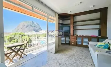 Apartamento com 3 quartos à venda na rua lauro muller, botafogo, rio de janeiro, 136 m2 por r$ 1.890.000