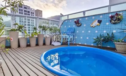 Cobertura com 3 quartos à venda na rua dezenove de fevereiro, botafogo, rio de janeiro, 180 m2 por r$ 2.750.000