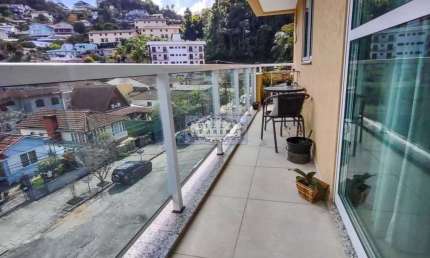 Apartamento com 2 quartos à venda na Rua Ário Menezes, Agriões, Teresópolis, 86 m2 por R$ 560.000