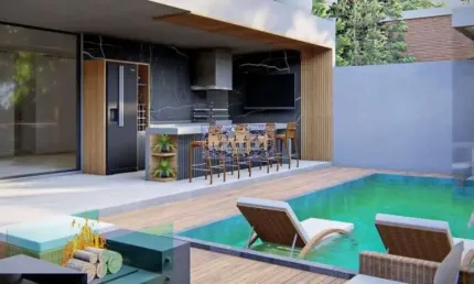 Casa em condomínio fechado com 4 quartos à venda na Estrada Vereador Alceu de Carvalho, Vargem Grande, Rio de Janeiro, 560 m2 por R$ 3.200.000