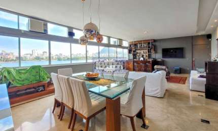 Apartamento com 4 quartos à venda na Avenida Epitácio Pessoa, Lagoa, Rio de Janeiro, 220 m2 por R$ 3.315.000
