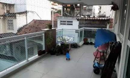 Apartamento com 4 quartos à venda na Rua Marquês de Valença, Tijuca, Rio de Janeiro, 120 m2 por R$ 1.250.000