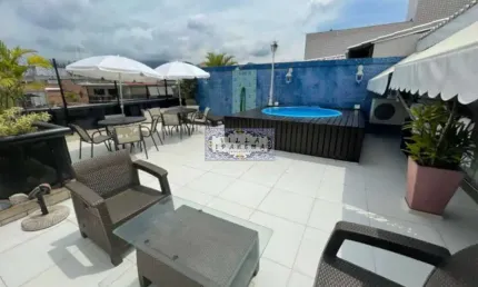 Cobertura com 3 quartos à venda na rua raul da cunha ribeiro, recreio dos bandeirantes, rio de janeiro, 280 m2 por r$ 1.445.000