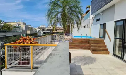 Cobertura com 3 quartos à venda na Avenida Genaro de Carvalho, Recreio dos Bandeirantes, Rio de Janeiro, 172 m2 por R$ 950.000