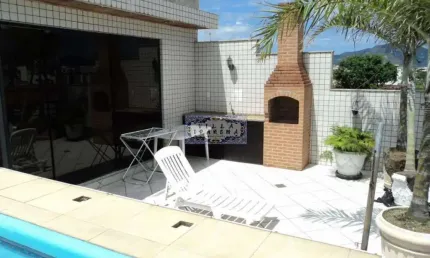 Cobertura com 6 quartos à venda na rua professor motta maia, recreio dos bandeirantes, rio de janeiro, 430 m2 por r$ 1.800.000