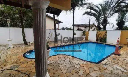 Casa com 4 quartos à venda, 302 m² por R$ 2.050.000 - Condomínio Residencial Terras do Caribe - Valinhos/SP