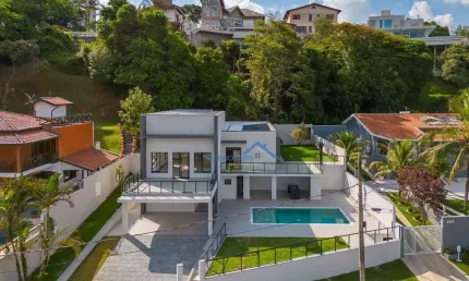 Casa com 5 dormitórios à venda, 368 m² por R$ 3.490.000,00 - Condomínio Marambaia - Vinhedo/SP