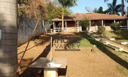 Chácara com 3 dormitórios à venda, 2000 m² por R$ 850.000,00 - Country  Club - Valinhos/SP