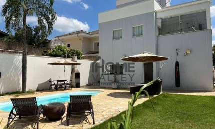Casa com 5 quartos à venda, 343 m² por R$ 1.680.000 - Parque Lausanne - Valinhos/SP
