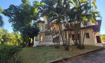 Casa com 4 dormitórios, 573 m² - venda por R$ 4.000.000,00 ou aluguel por R$ 19.171,26/mês - Condomínio Village Sans Souci - Valinhos/SP