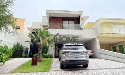 Casa com 3 dormitórios à venda, 284 m² por R$ 2.650.000 - Condomínio Zurich Dorf - Valinhos/SP