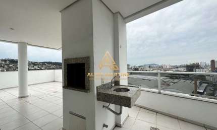 Apartamento incrível no Kobrasol, com enorme terraço e vista panorâmica!!
