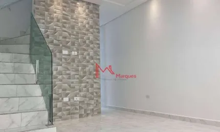 Sobrado com 2 dormitórios à venda, 50 m² por R$ 290.000,00 - Jardim Quietude - Praia Grande/SP