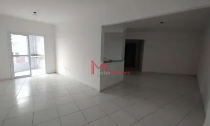 Apartamento com 2 dormitórios sendo 1 suíte para alugar, 94 m² por R$ 3.000/mês - Caiçara - Praia Grande/SP