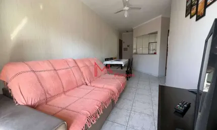 Apartamento com 1 dormitório, sendo 1 suíte à venda, 58 m² por r$ 360.000 - vila tupi - praia grande/sp