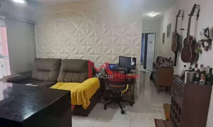 Apartamento com 2 dormitórios à venda, 48 m² por r$ 320.000,00 - ocian - praia grande/sp