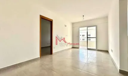 Apartamento com 1 dormitório à venda, 55 m² por r$ 330.000,00 - vila guilhermina - praia grande/sp