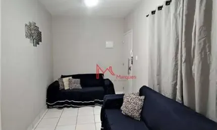 Apartamento com 2 dormitórios à venda, 50 m² por R$ 320.000,00 - Canto do Forte - Praia Grande/SP