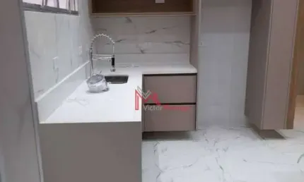 Apartamento com 2 dormitórios, sendo 1 suíte  à venda, 82 m² por R$ 330.000 - Caiçara - Praia Grande/SP