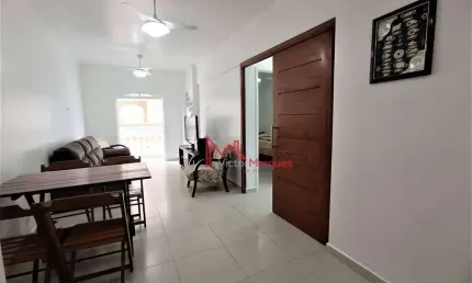 Apartamento com 3 dormitórios, sendo 1 suíte à venda por R$ 480.000 - Vila Assunção - Praia Grande/SP