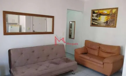 Apartamento com 1 dormitório à venda, 45 m² por r$ 290.000 - vila guilhermina - praia grande/sp