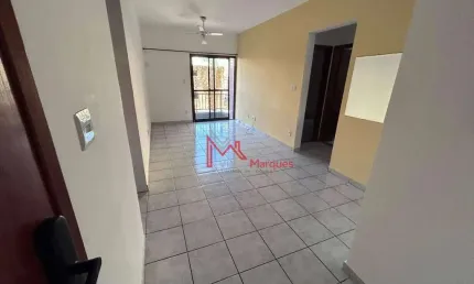 Apartamento com 2 dormitórios, sendo 1 suíte à venda, 90 m² por R$ 438.000 - Canto do Forte - Praia Grande/SP