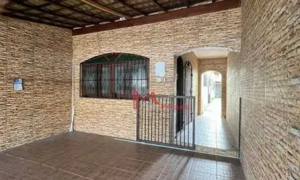 Casa com 2 dormitórios sendo 1 suíte à venda, 150 m² por R$ 480.000 - Parque das Américas - Praia Grande/SP