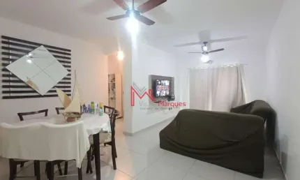 Apartamento com 2 dormitórios, sendo 1 suíte à venda, 93 m² por R$ 530.000 - Tupi - Praia Grande/SP
