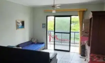 Apartamento com 3 dormitórios, sendo 1 suíte à venda, 120 m² por R$ 640.000 - Vila Guilhermina - Praia Grande/SP