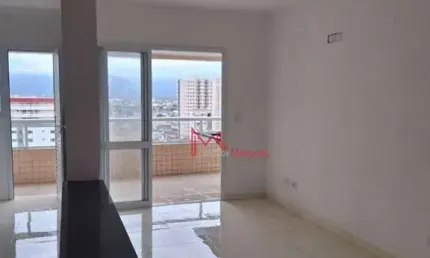 Apartamento com 2 dormitórios, sendo 2 suítes  à venda, 84 m² por r$ 480.000 - aviação - praia grande/sp