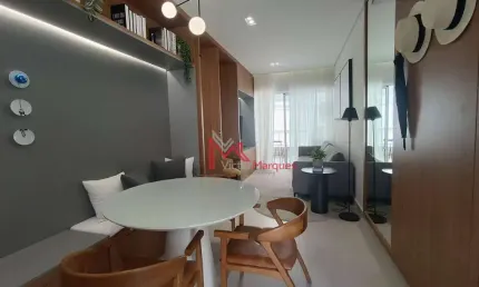 Apartamento com 2 dormitórios, sendo 1 suíte à venda, 74 m² por R$ 725.000 - Gonzaga - Santos/SP
